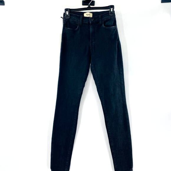 NEW Baldwin Karlie High-rise Smoke Crop Skinny Jeans Goth E-Girl Sz 25 MSRP $228 - Picture 3 of 12